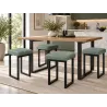 Taboret SOLID 60cm D7 – seledyn