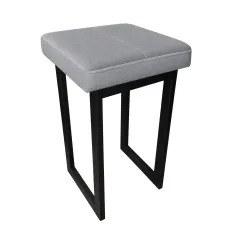 Taboret SOLID 60cm D22 – jasny szary