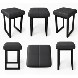 Taboret SOLID 60cm D23 – ciemny szary