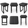 Taboret SOLID 60cm D23 – ciemny szary