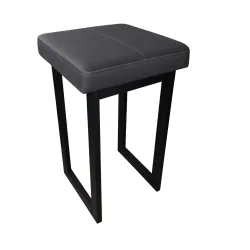 Taboret SOLID 60cm D23 – ciemny szary