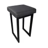 Taboret SOLID 60cm D23 – ciemny szary