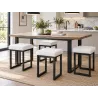 Taboret SOLID 45cm D10 - biały