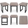 Taboret SOLID 45cm D11 - buk