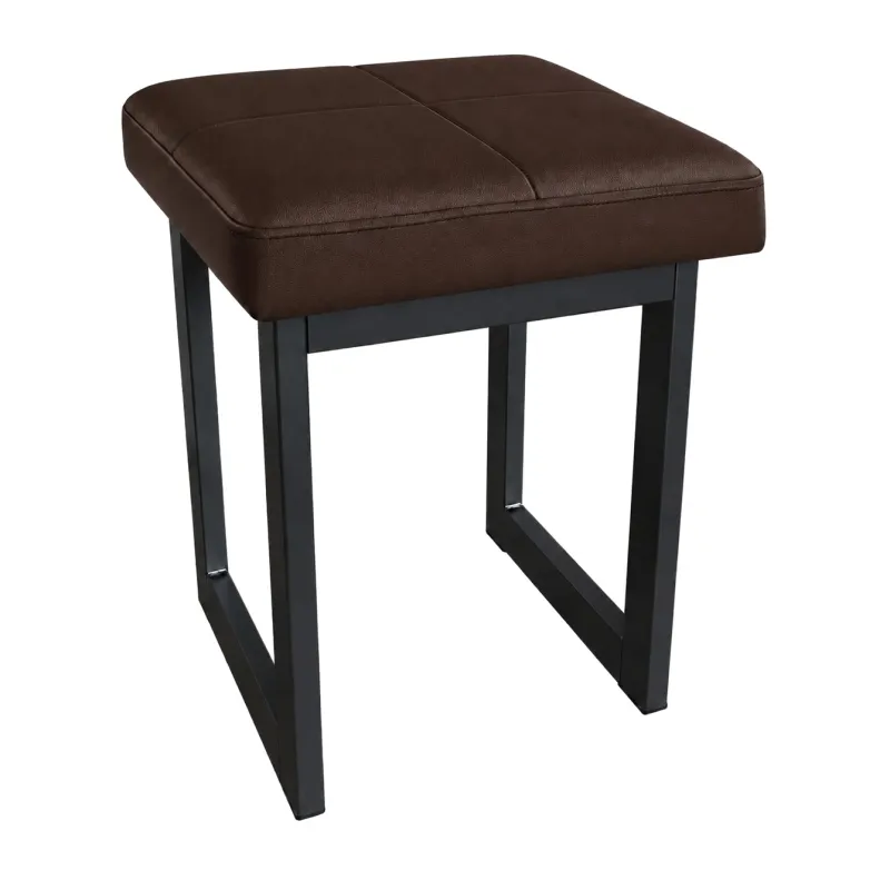 Taboret SOLID 45cm D19 - venge (bardzo ciemny brąz)