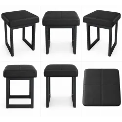 Taboret SOLID eco-skóra