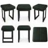 Taboret SOLID eco-skóra