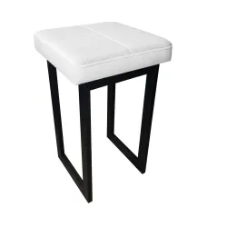 Taboret SOLID eco-skóra