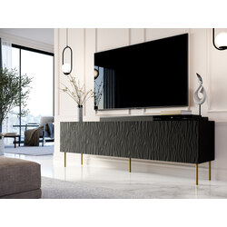 JUNGLE RTV czarny mat/ czarny mat