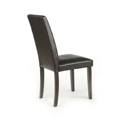 KERRY BIS krzesło wenge/ciemny brąz