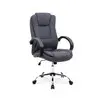 RELAX 2 fotel gabinetowy ciemny popielaty