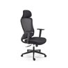 SONAR fotel gabinetowy czarny