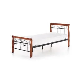 VERONICA łóżko 90 cm czereśnia ant./czarny