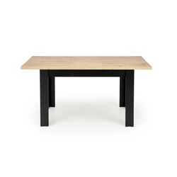 BAGIO stół rozkładany 120-160/80 cm dąb artisan/czarny
