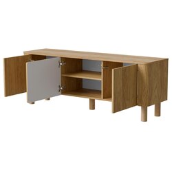 ARANGO RTV-1 stolik RTV 150 cm, dąb hikora