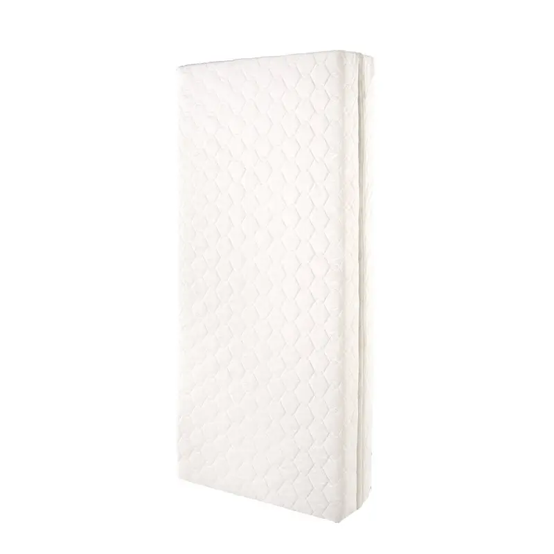 PIZA materac piankowy składany, wymiary: 200x90x18 cm - 200x180x9 cm po rozłożeniu, jasny ecru