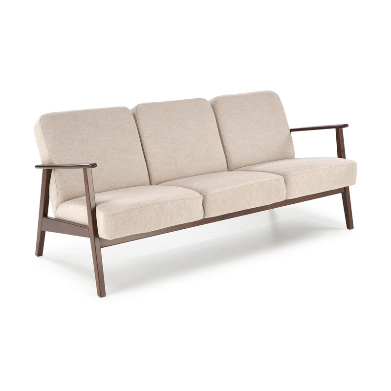 MILANO 3S sofa - beżowy tap. Castel 15