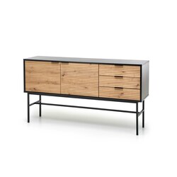 MURANO KM-1 komoda dąb artisan/czarny