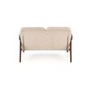 MILANO 2S sofa - beżowy tap. Castel 15