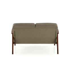 MILANO 2S sofa - oliwkowy tap. Castel 39