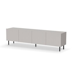 PAXOS RTV-2 TV stolik RTV 200 cm, kolor: kaszmir - czarny