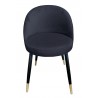 Krzesło TRIX MG19 – noga czarno-złota, elegancki design