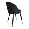 Krzesło TRIX MG19 – noga czarno-złota, elegancki design