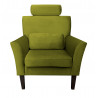 Fotel DENVER nogi venge BL75 - oliwkowy velvet