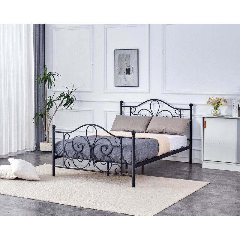 PANAMA 140 cm łóżko metalowe