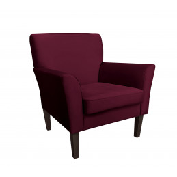 Fotel DENVER nogi venge MG02 - velvet śliwka