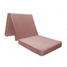 Materac składany Velvet MG58 róż indyjski 180x60x6