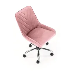 RICO fotel młodzieżowy różowy velvet