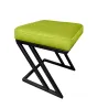 Pufa ławka ZETA LOFT eko-skóra D5 – elegancki taboret i podnóżek