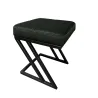 Pufa ławka ZETA LOFT eko-skóra D6 – elegancki taboret i podnóżek