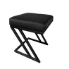 Pufa ławka ZETA LOFT eko-skóra – elegancki taboret i podnóżek