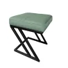 Pufa ławka ZETA LOFT eko-skóra – elegancki taboret i podnóżek