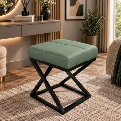 Pufa ZOA LOFT czarny stelaż D7