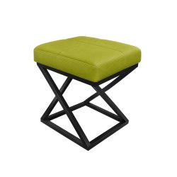 Pufa ZOA LOFT czarny stelaż