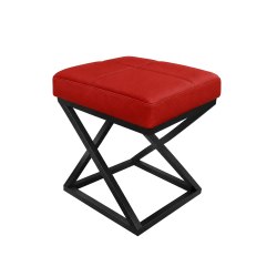Pufa ZOA LOFT czarny stelaż