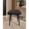 Taboret MAX D1 czarny - podstawa czarna