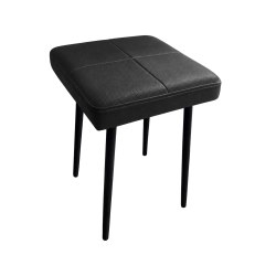 Taboret MAX D1 czarny - podstawa czarna