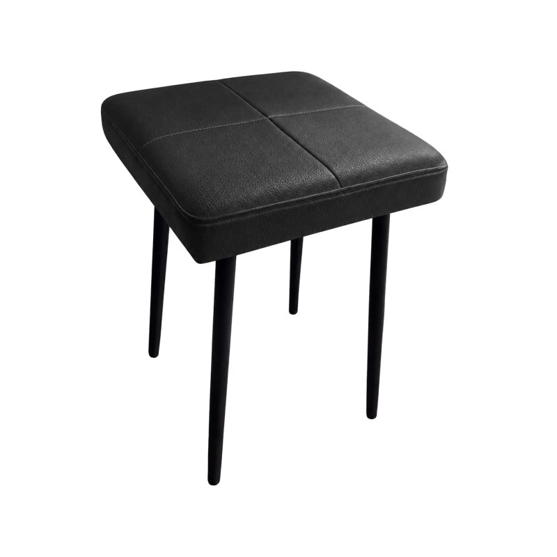 Taboret MAX D1 czarny - podstawa czarna