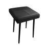Taboret MAX D1 czarny - podstawa czarna