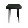 Taboret MAX D6 ciemny zielony - podstawa czarna