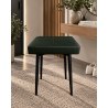 Taboret MAX D6 ciemny zielony - podstawa czarna