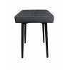 Taboret MAX D23 ciemny szary  - podstawa czarna