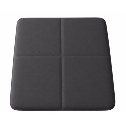 Taboret MAX D23 ciemny szary  - podstawa czarna