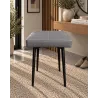 Taboret MAX - podstawa czarna