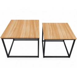Stolik kawowy DUO  – zestaw 2 stolików kawowych