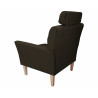 Fotel DENVER nogi buk MG05 - brązowy velvet